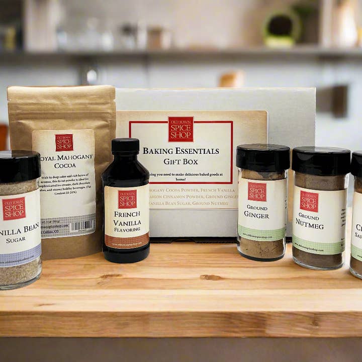 Old Town Spice Shop - Wholesale Dried Spice Mix - Baking Essentials Gift Box Spices & Seasoning Gourmet Gift