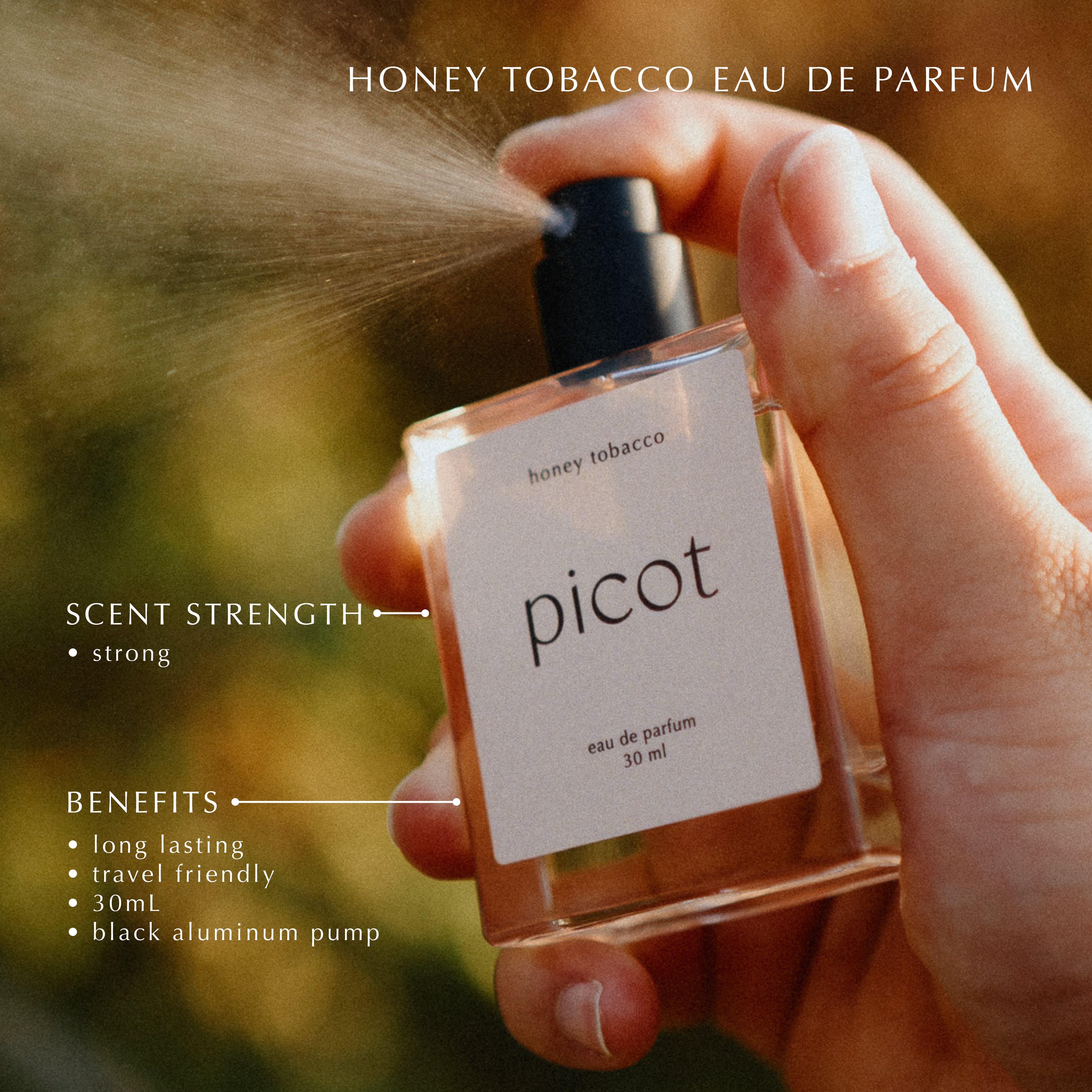 Picot - Wholesale Perfume/Eau de Toilette - Honey Tobacco eau de parfum3