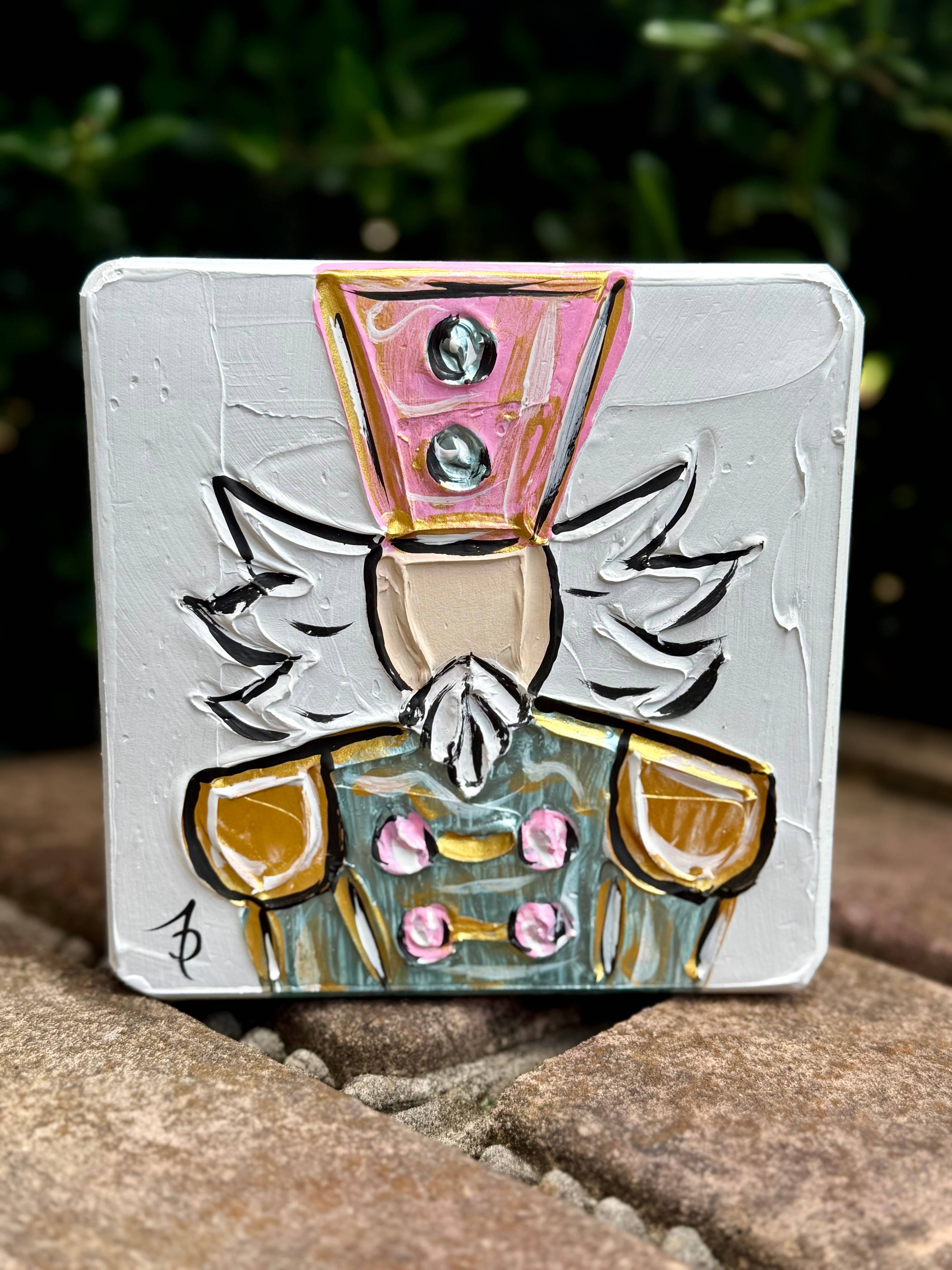 Framesaplenty - Wholesale Christmas Decoration - Textured Nutcracker Christmas tabletop decoration 1