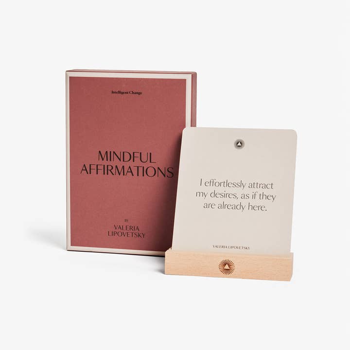 Intelligent Change – wholesale Kontorsmateriel/Notecard Set – Mindful Affirmations av Valeria Lipovetsky, Citatkort