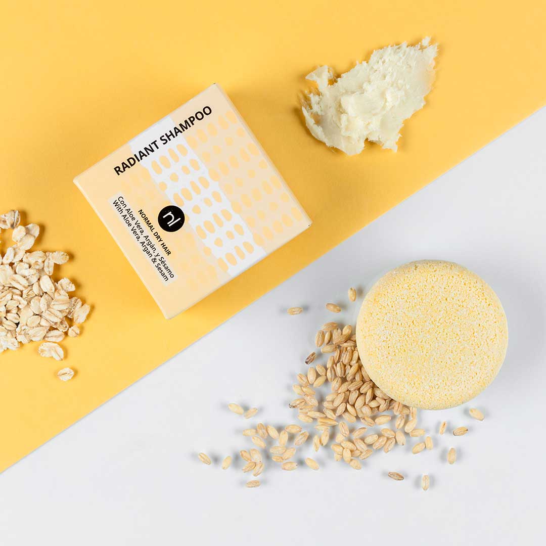 Naturlab - Vendita all'ingrosso Shampoo a saponetta/solido - Shampoo solido brillante per capelli normali o secchi 70 g4