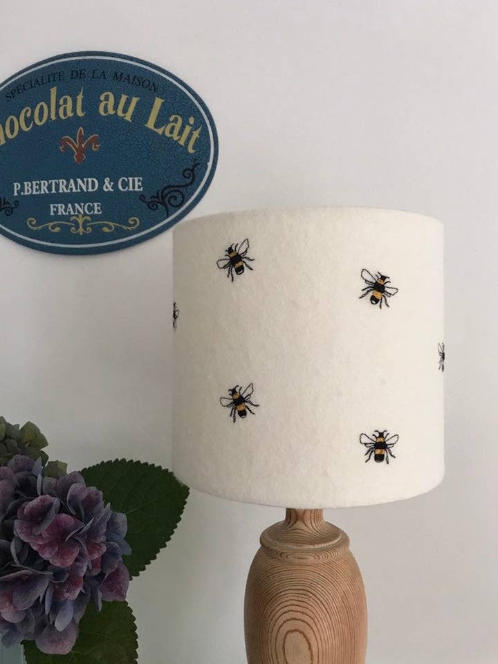 Bee Lampshade for wholesale by melody ryder designs
