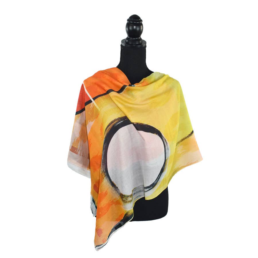 Alaranjado Cachecol Harvey Circle para venda a revendedores na Faire1