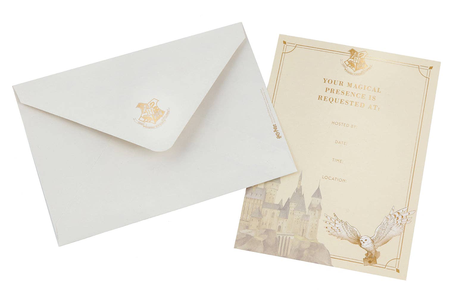 Insight Editions - #1 Pop Culture Publisher - Wholesale Stationery/Notecard Set - Harry Potter: Hogwarts Invitation Set (Set of 30)8