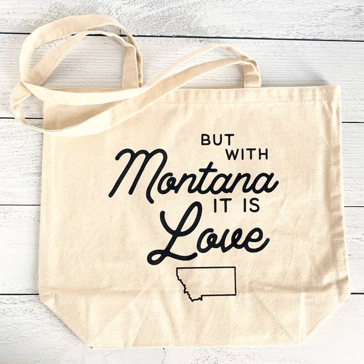 Corvidae drawings & designs - Wholesale Tote Bag - Unisex - Montana Love Tote Bag