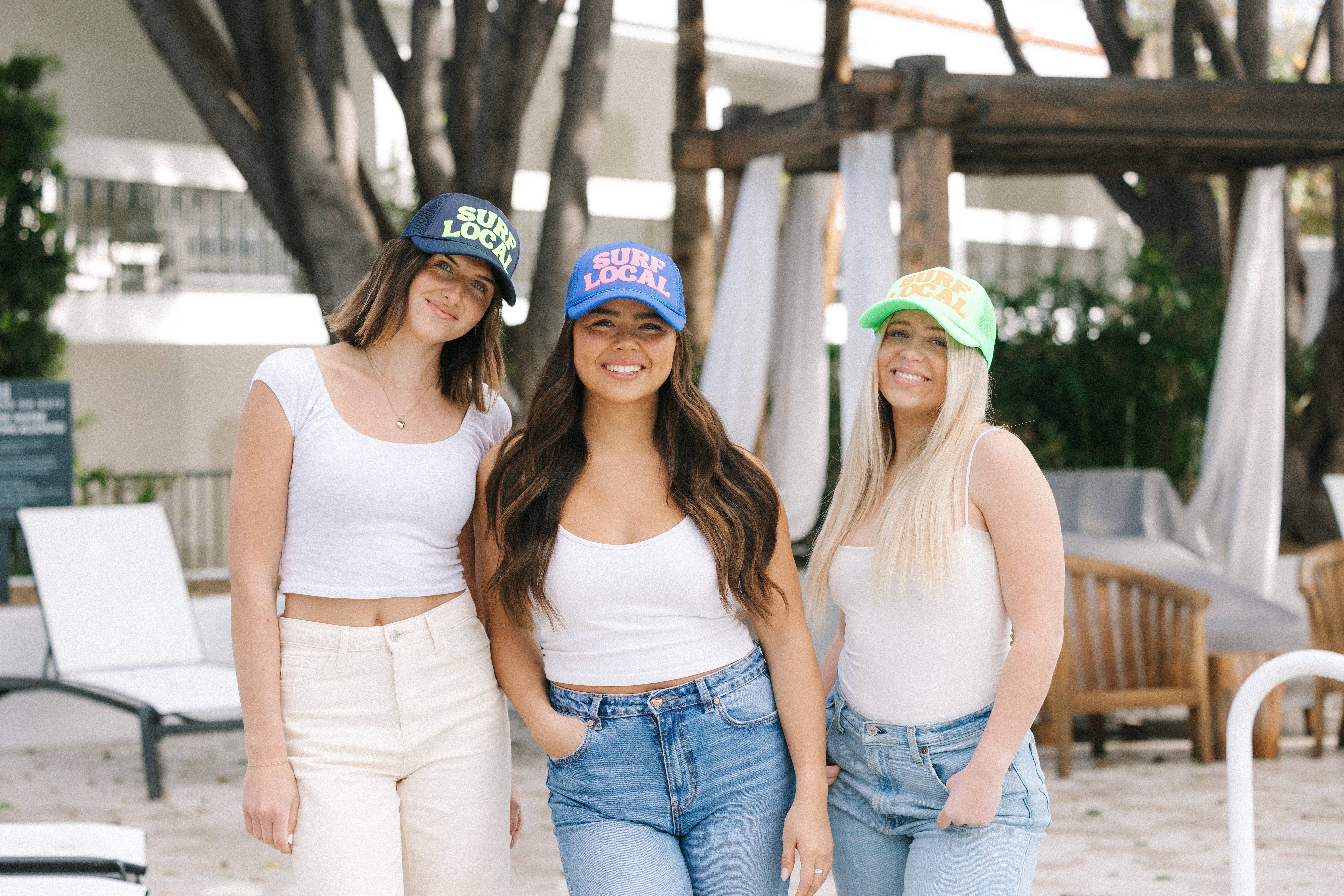 Malibu and Mint - Wholesale Trucker Hat - Women's - Surf Local Trucker Hat2