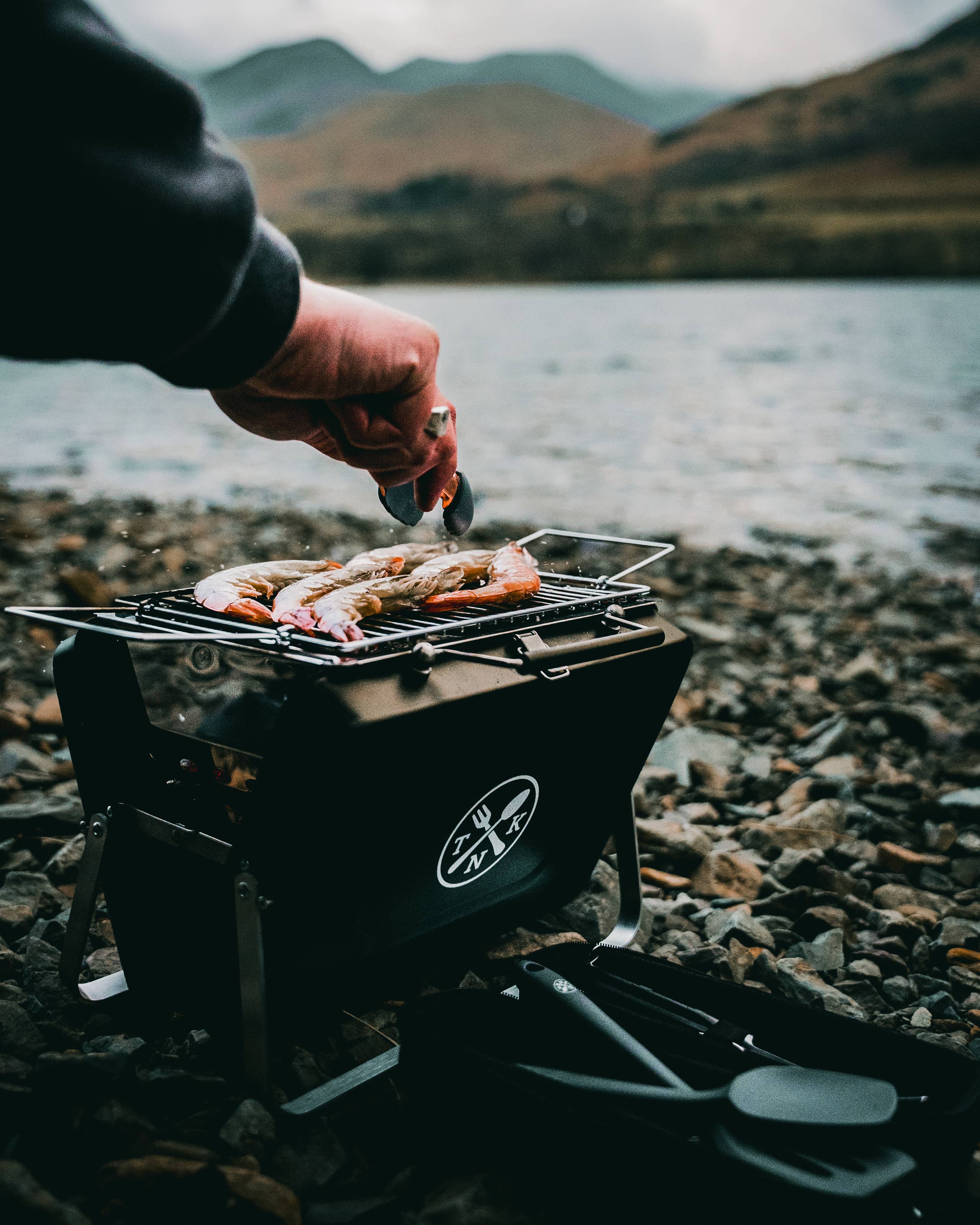 The Nomads Kitchen – wholesale Outdoor grill tools – Nomads BBQ Briefcase - Grill anywhere with a portable BBQ2