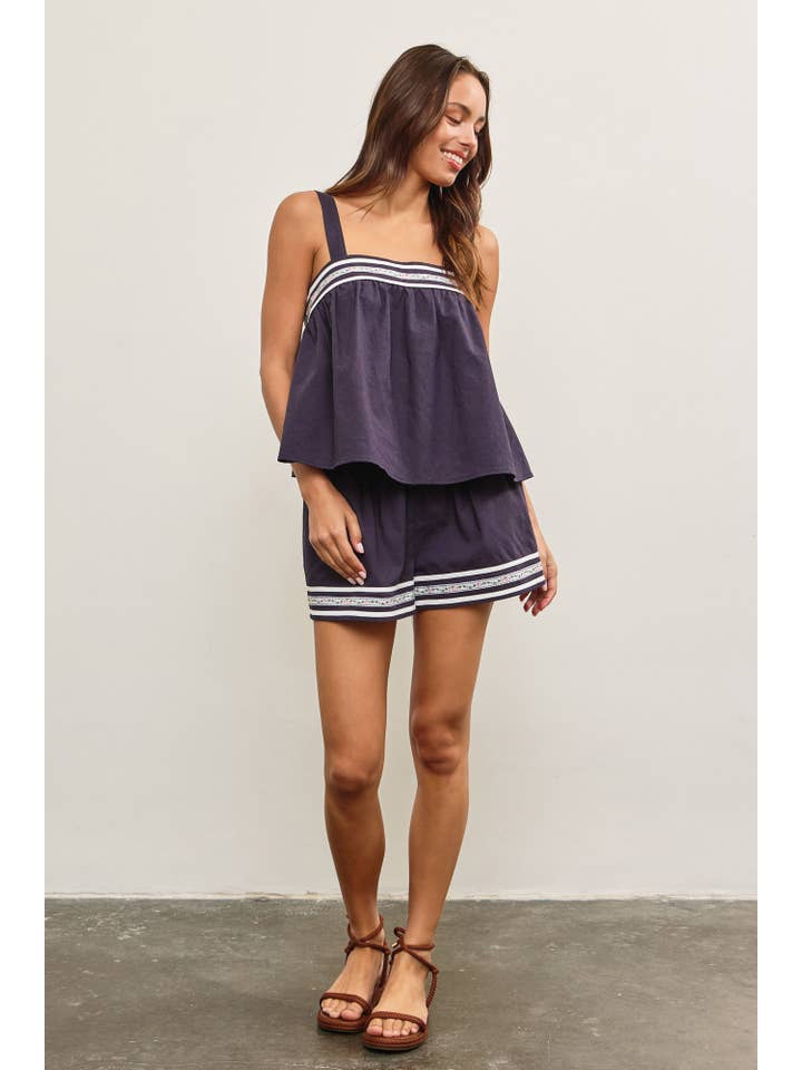 Mustard Seed – wholesale Blus - Dam – BABYDOLL ÄRMLÖS TOPP11