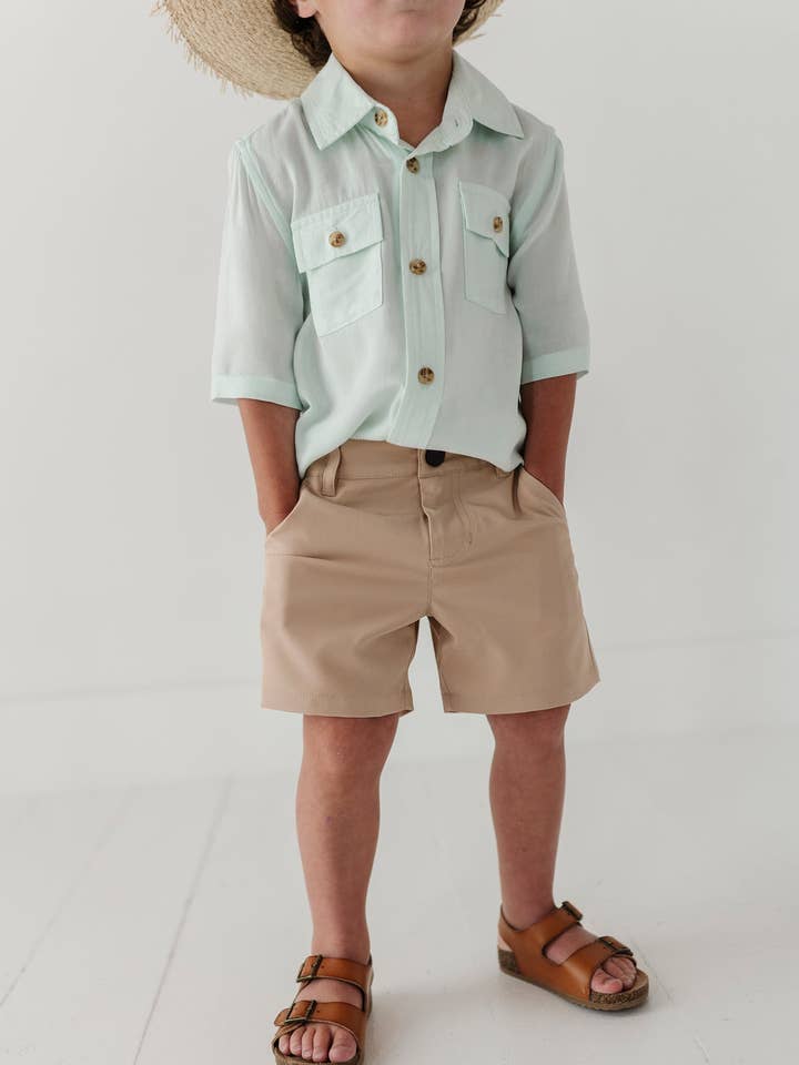 Babysprouts Boy's Dressy Shorts for wholesale by babysprouts clothing company