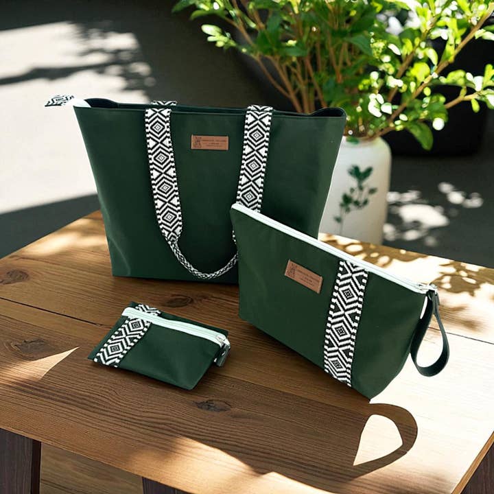 Emmanuel CrƩation - Wholesale Shoulder Bag - Women's - Alabama bag, "Brooklyn" khaki4