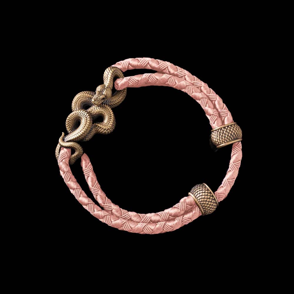 Coppertist.wu - Wholesale Woven/Braided Bracelet - Tree Boa Rope Bracelet - Brass34