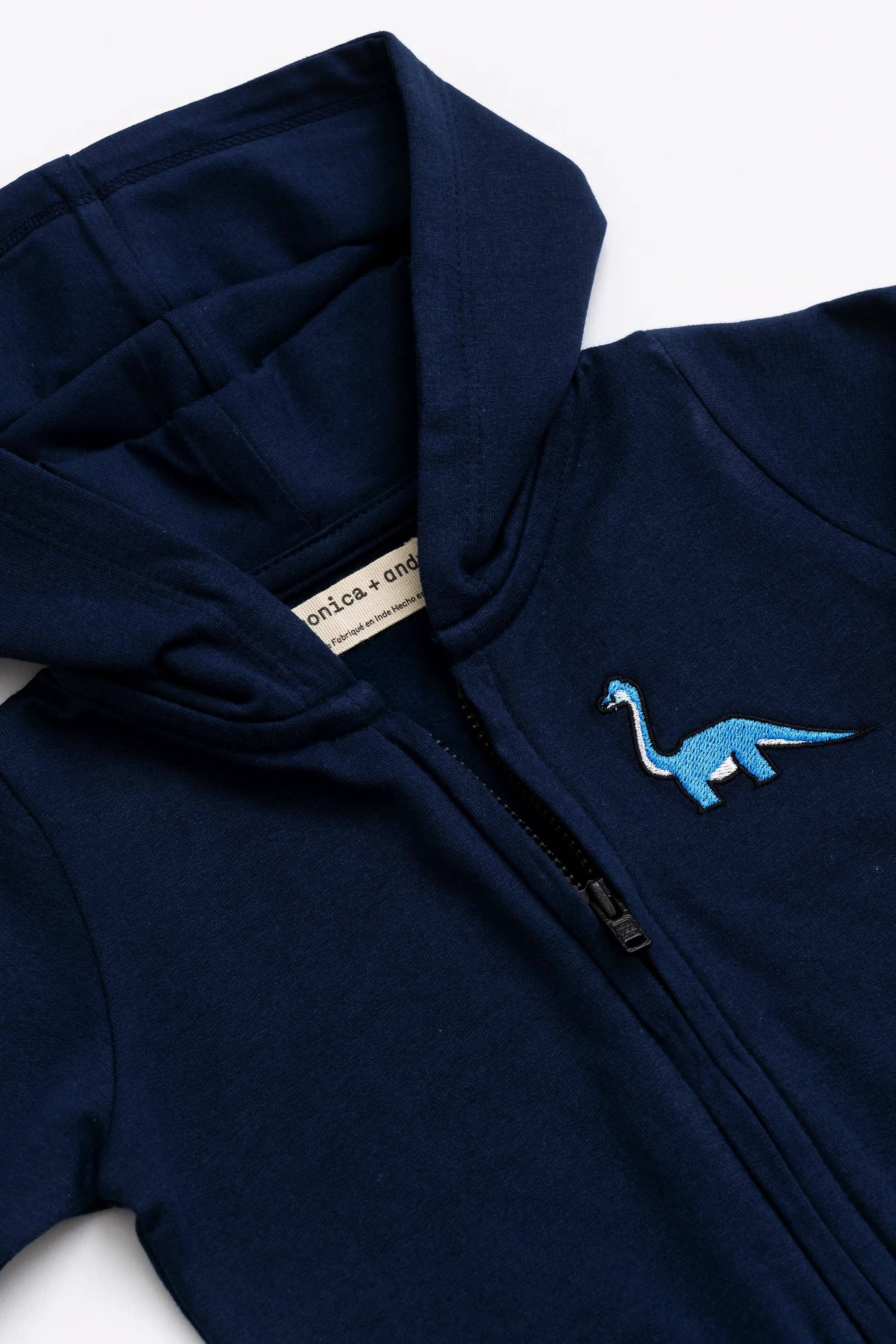 Monica + Andy - Wholesale Clothing Set - Baby - 3-Piece Short Sleeve Baby Bodysuit Set_Navy4