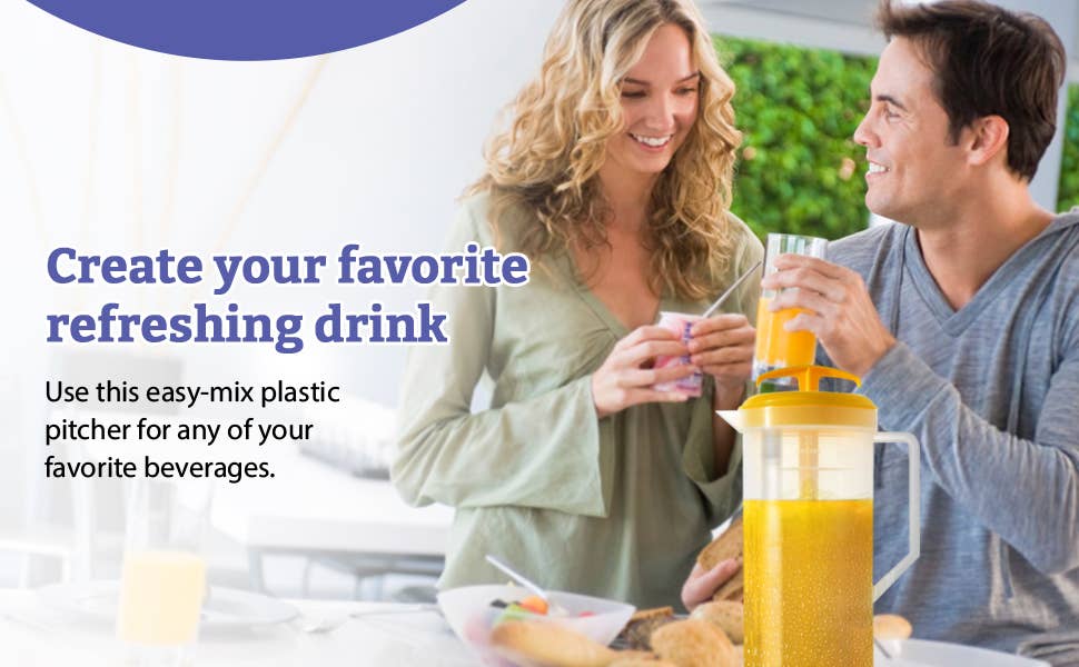 JBK Pottery – wholesale Pitcher – Mixing Pitcher - 2 Quart Capacity - Yellow13