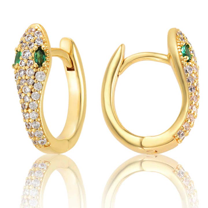 Snake Huggies for wholesale by Kinita Jewelry