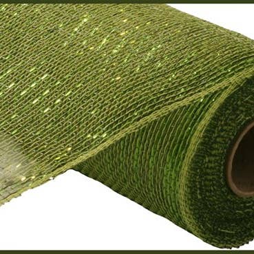 Amber Marie & Company - Wholesale Ribbon - Gift Wrapping - 10.25"X10yd Metallic Mesh Ribbon12