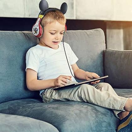 Auriculares con cable de Mickey Mouse con controles de sonido seguro para venta al por mayor de Curiosity Distribution