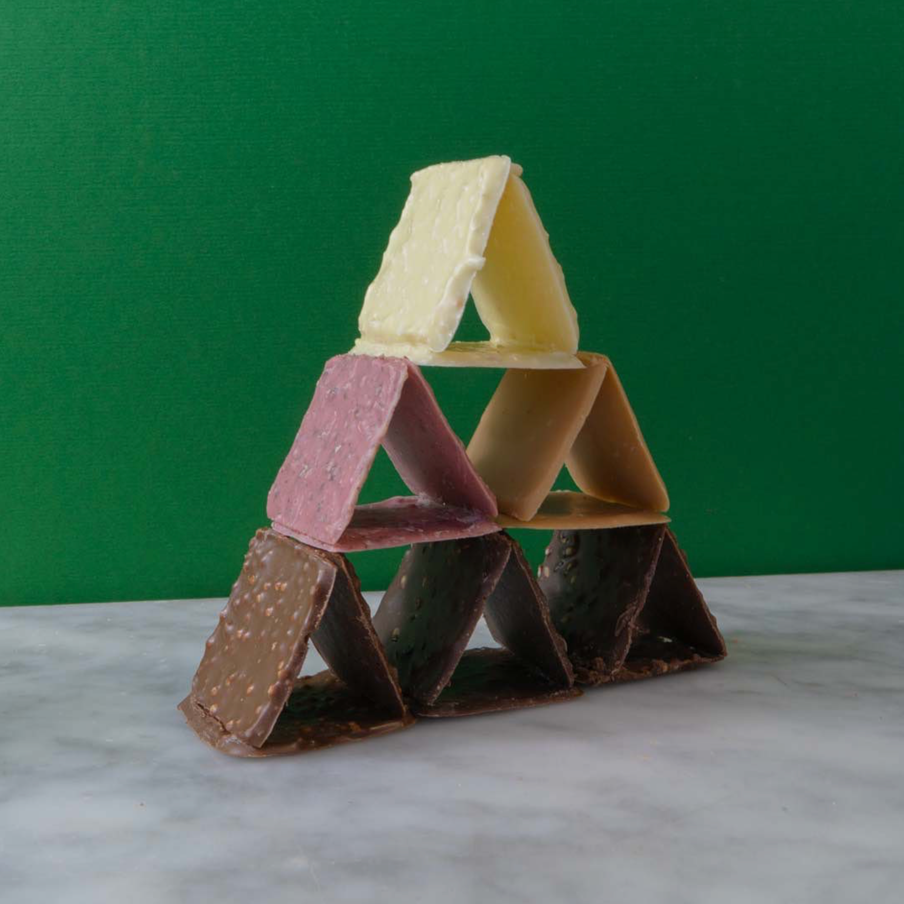 Friandries Chocolates - Wholesale Chocolate Box - Friandries Chocolate Wafers - Five different flavors2