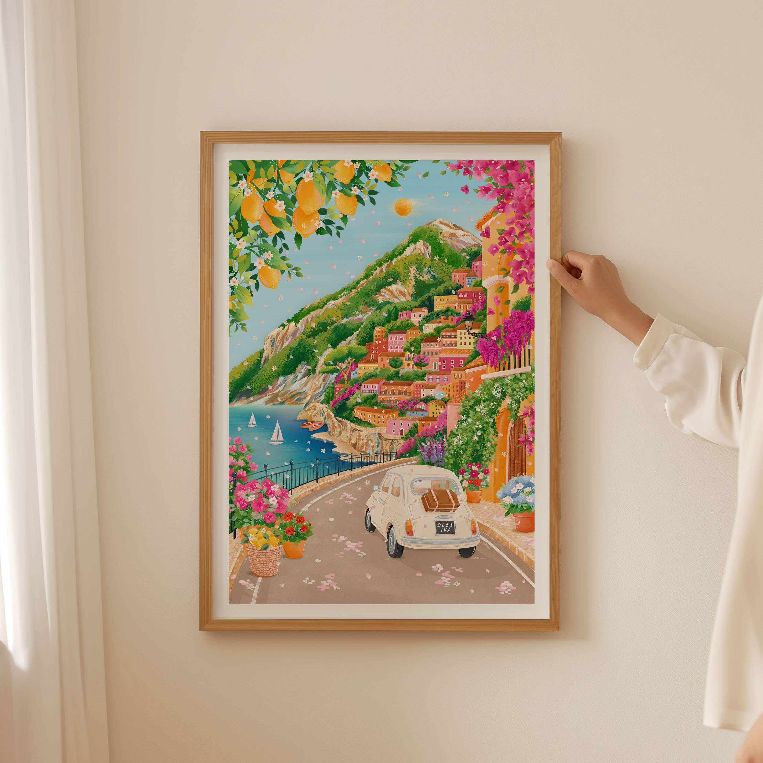 Simply, Katy – wholesale Art print – Positano, Amalfi Coast3