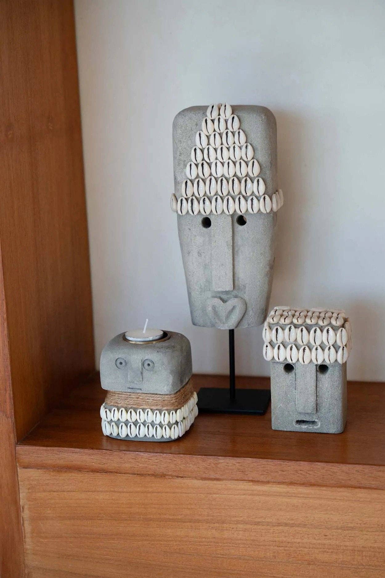 Bazar Bizar Living - Wholesale Beeldje/beeldhouwwerk - Sumba stenen beeld #291