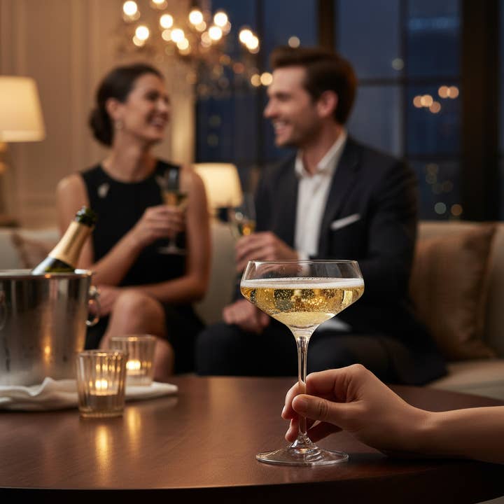 Kadra Kitchenware - Wholesale Cocktail/Liquor Glass - RCR - Aria, Champagne Coupe, 11.25oz1