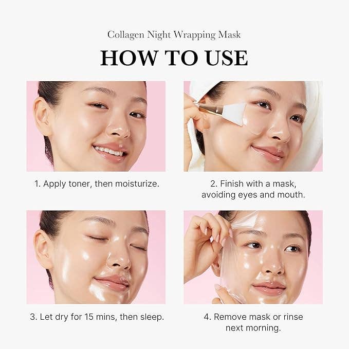 Sol Beauty Lab - Wholesale Skincare Face Mask - Medicube Collagen Overnight Wrapping Peel Off pack2