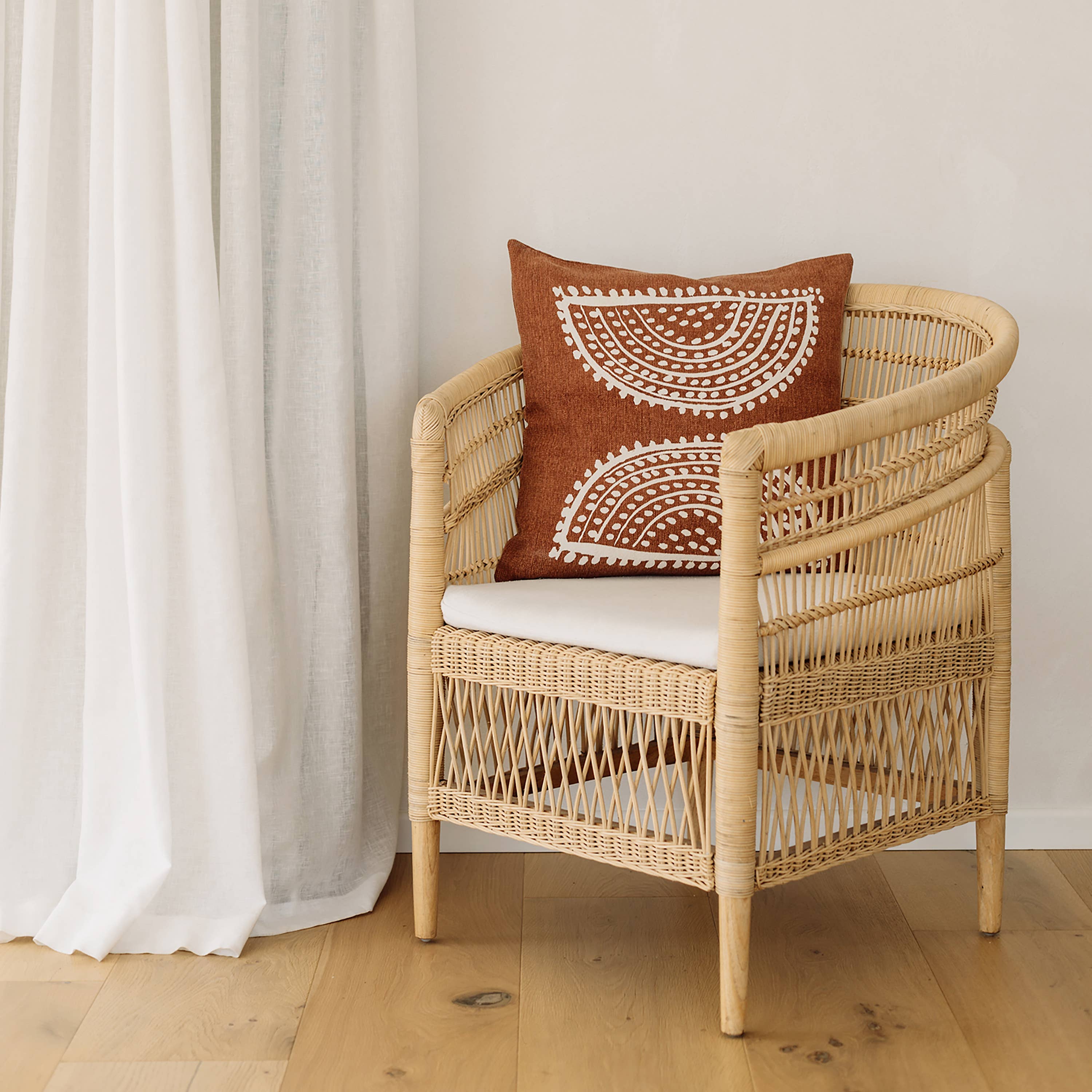 NAKI & SSAM INC. - Wholesale Throw Pillow Cover - Meraki Collection 20in. Square Gond Art Inspired Large19