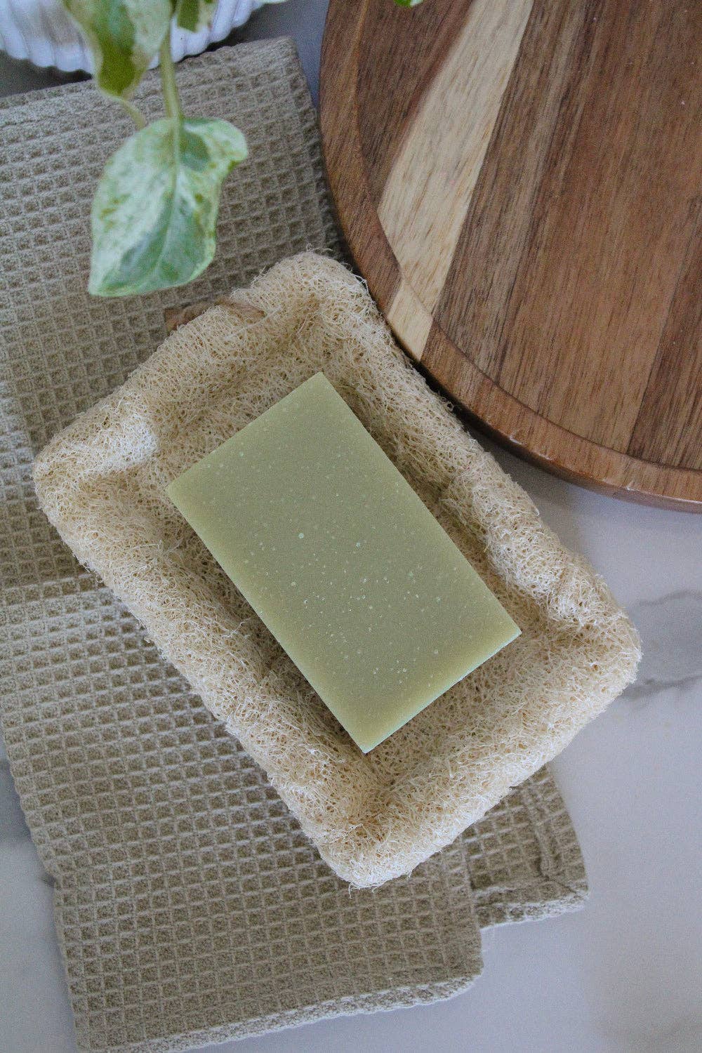 Me Mother Earth - Wholesale Bath Soap Dish - Natural Loofah Soap Dish2