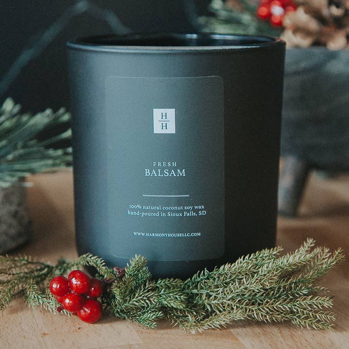 Bougie Fresh Balsam - Noix de coco pour la vente par Harmony House