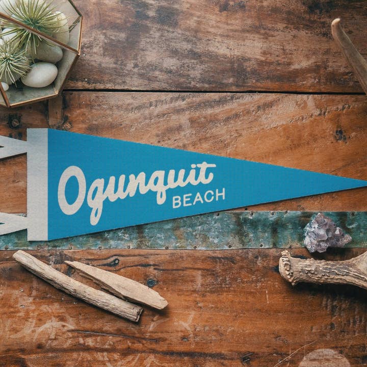 Benoit's Design Co. - Wholesale Sign - Custom Outdoorsy Name Sign Felt Pennant - Bold