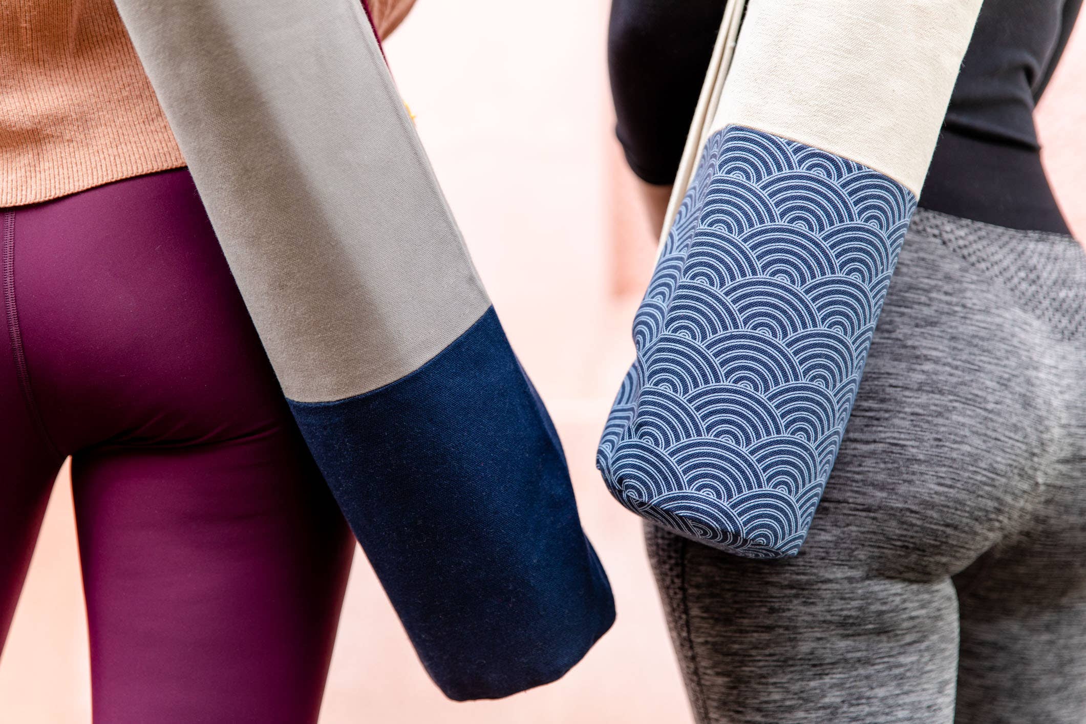 Yogamatata - Wholesale Yoga Mat - “Aubergine” Organic Yoga Mat Carry Bag2