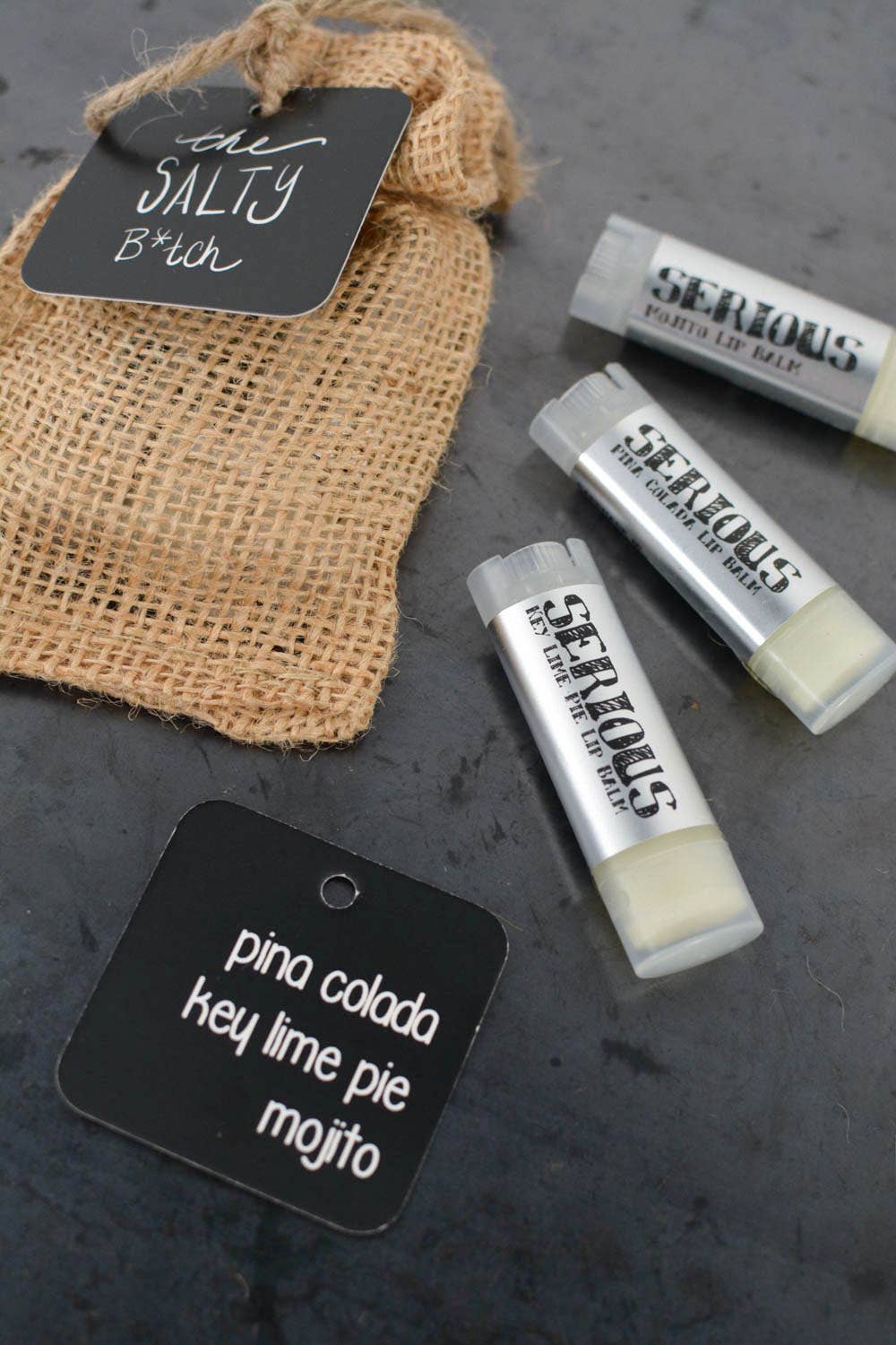 Serious Lip Balm - Wholesale Lip Balm Set - Natural Lip Balm - The SALTY Bundle Gift Set1