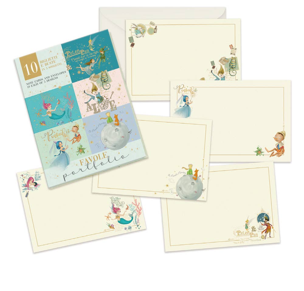 San Lorenzo Design - Vente Assortiments de papeterie/cartes - Cartes Portfolio Grand format, cartes de billets, papeterie italienne19