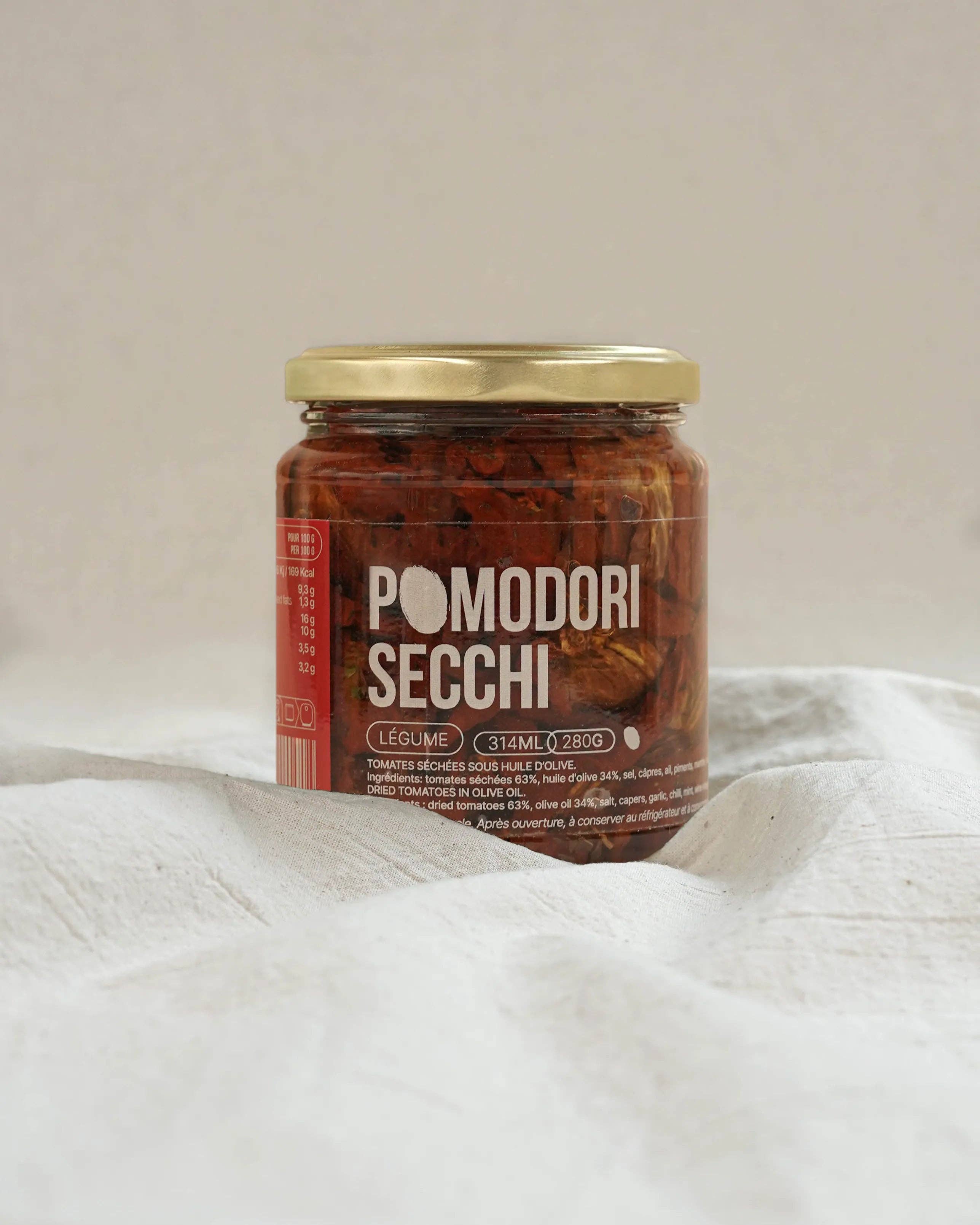 OLIO DI SERRA - Wholesale Dried Spice Mix - Sun-dried tomatoes - Tomatoes dried in olive oil (280g)1