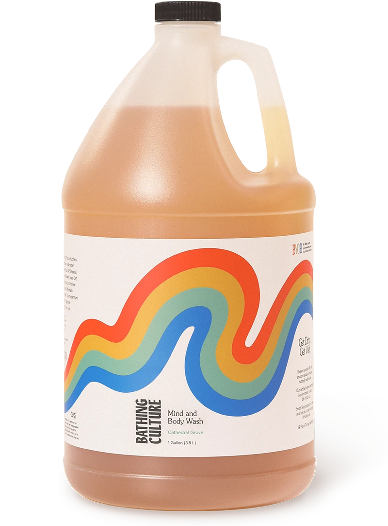 Bathing Culture - Wholesale Body Wash/Shower Gel - Mind & Body Wash (1 Gallon Refill) (Cathedral Grove)1