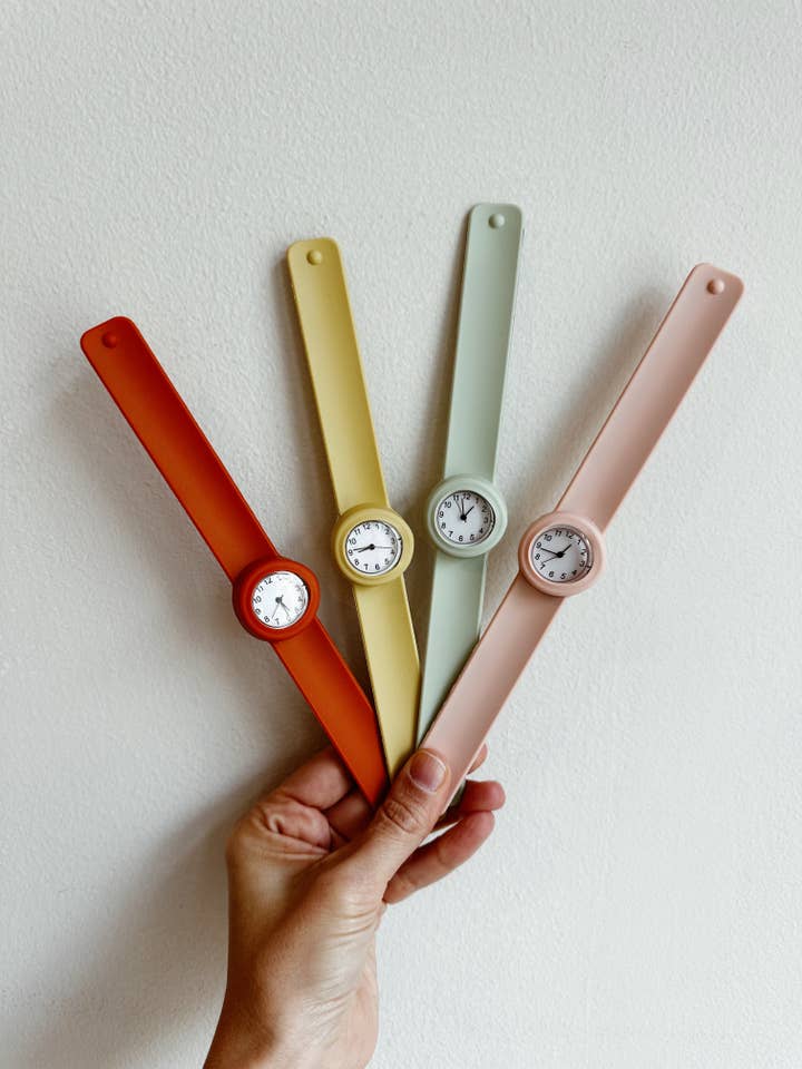 Slap Bracelet Watch (4 colors) for wholesale by Eadaie
