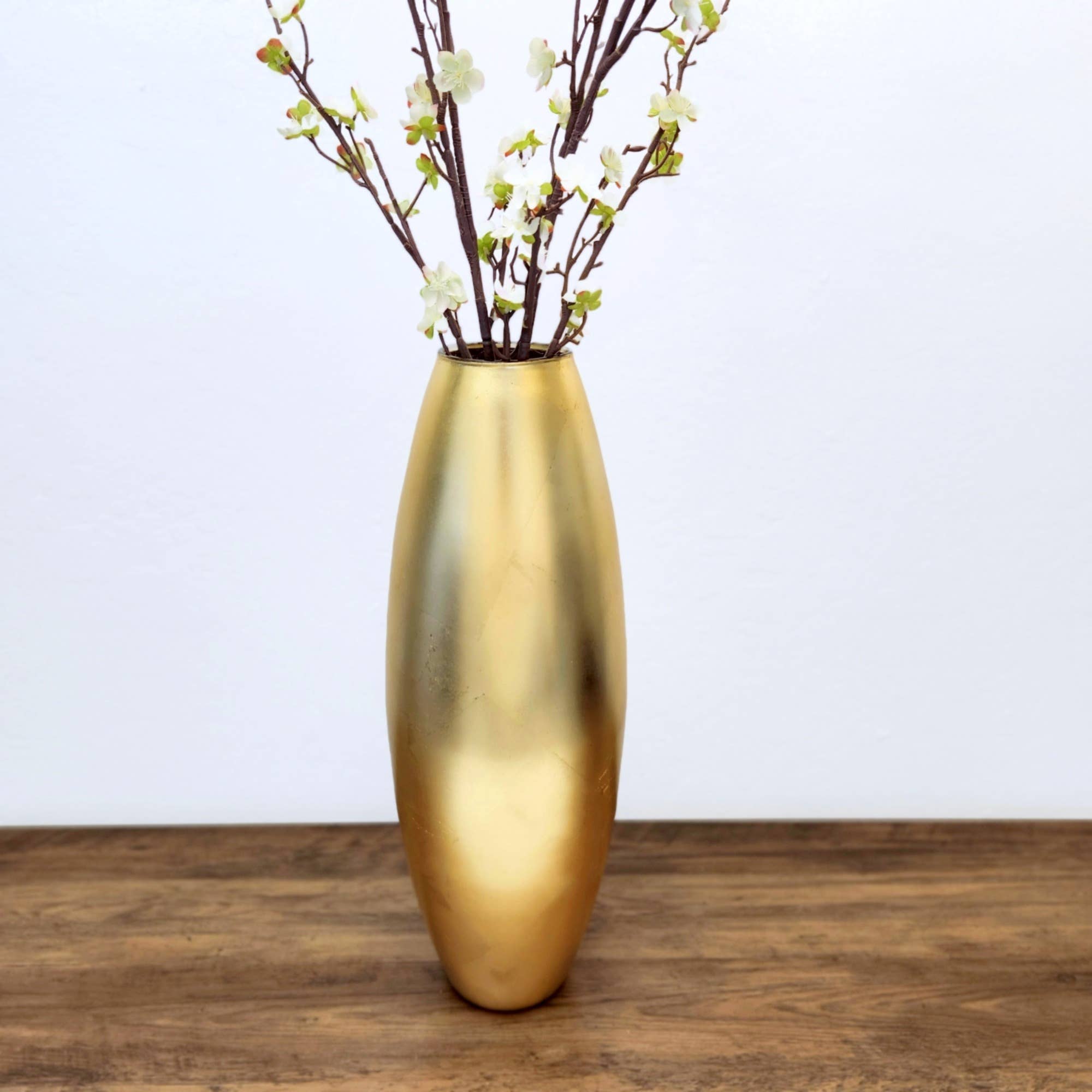 RED POMEGRANATE COLLECTION - Wholesale Vase - AMARYLLIS Solid Gold Gilded Flower Vase13