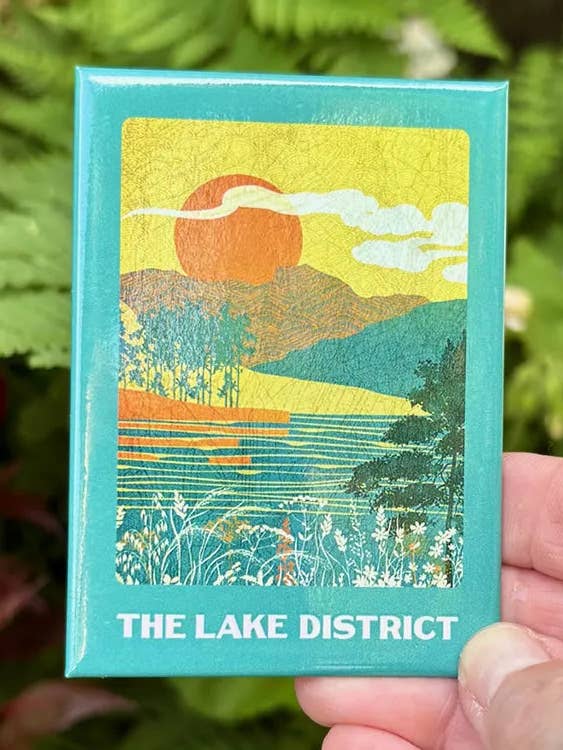 Portrait Lake District Fridge Magnet (PK10) for wholesale by The Northern Line