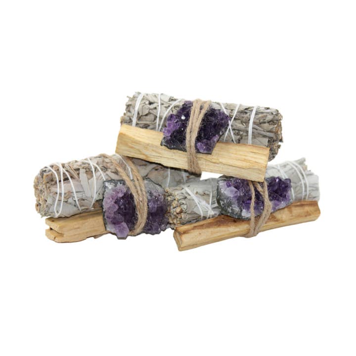 Earths Elements Wholesale - Wholesale Sage Bundle - Sage Bundle - Amethyst Crystal