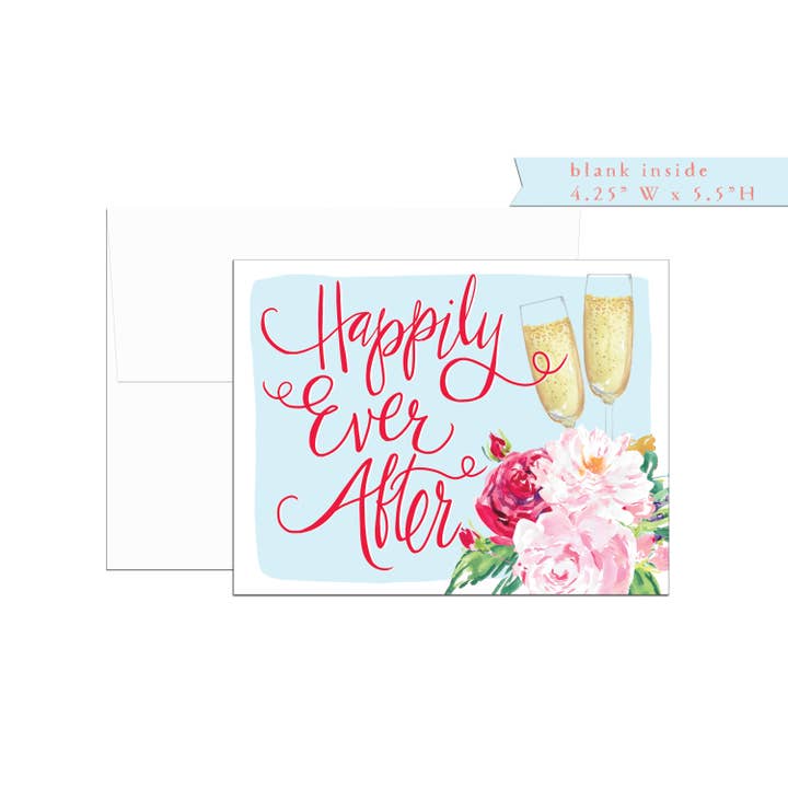 Feliz Sempre After Card Casamento, aniversário CW por atacado de Gibb + Co Studio