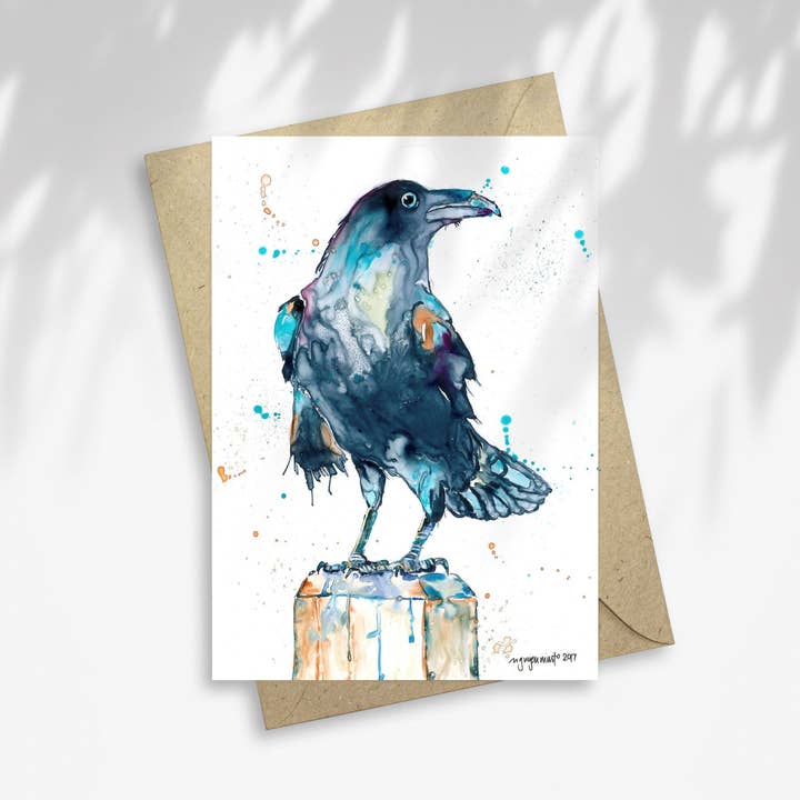 Carte-notes - The Messenger No. 2 pour la vente par nguyen musto artworks