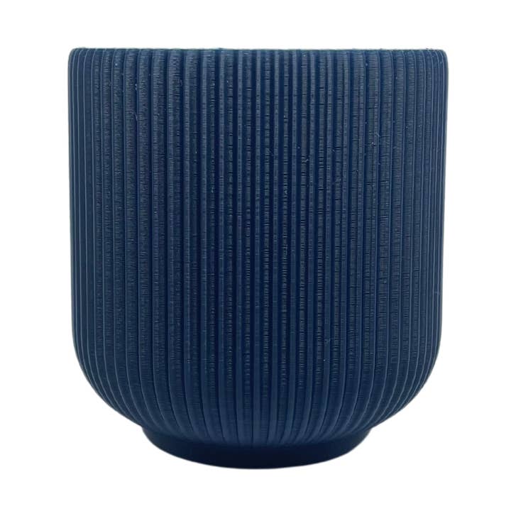 Ribbed Plant Pot for wholesale by Dans Fidget Foundry