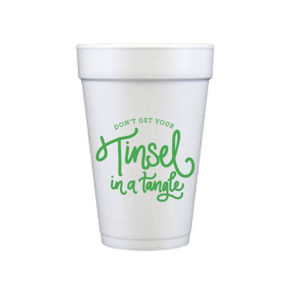 Getting My HoHo Christmas Styrofoam Cups-10ea/16oz Styrofoam Christmas –  Preppy Mama