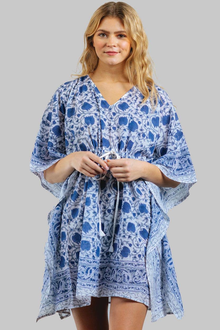 Sevya Handmade - Wholesale Kaftan - Women's - Block Printed Caftans0