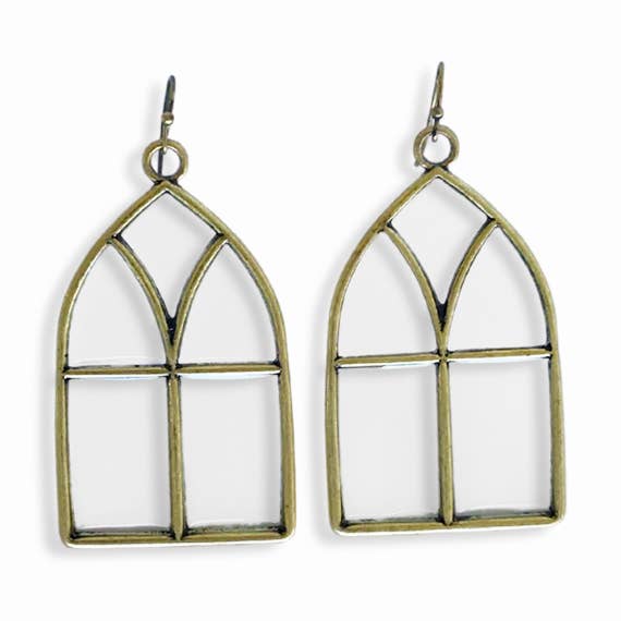 Pendientes de vitrales llamativos para venta al por mayor de sanctuaire