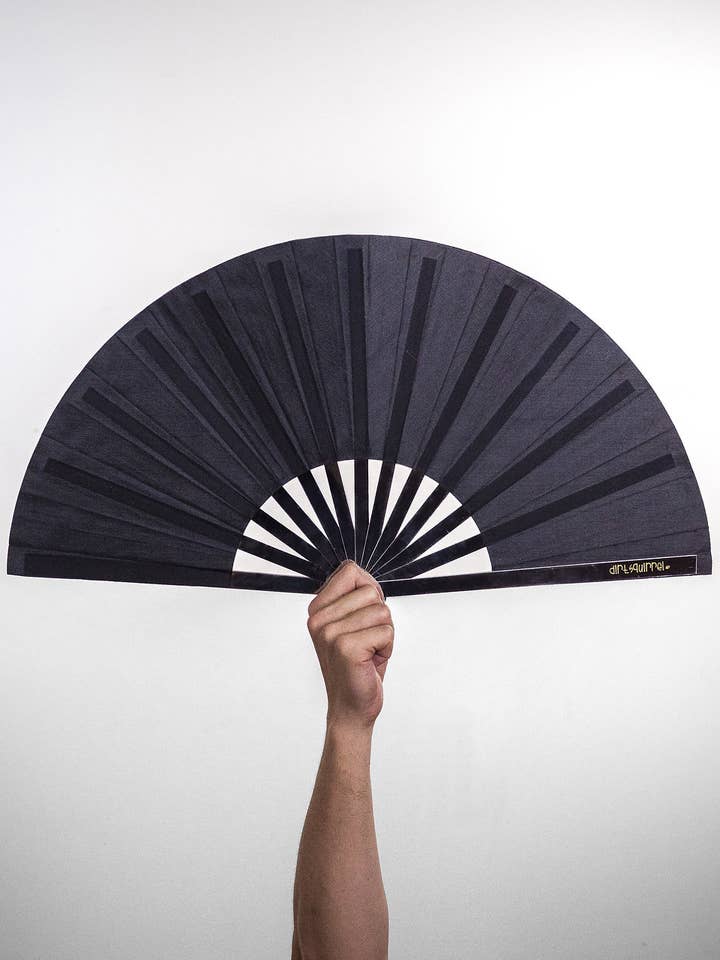 Dirt Squirrel Black Fan for wholesale by Dirt Squirrel Apparel