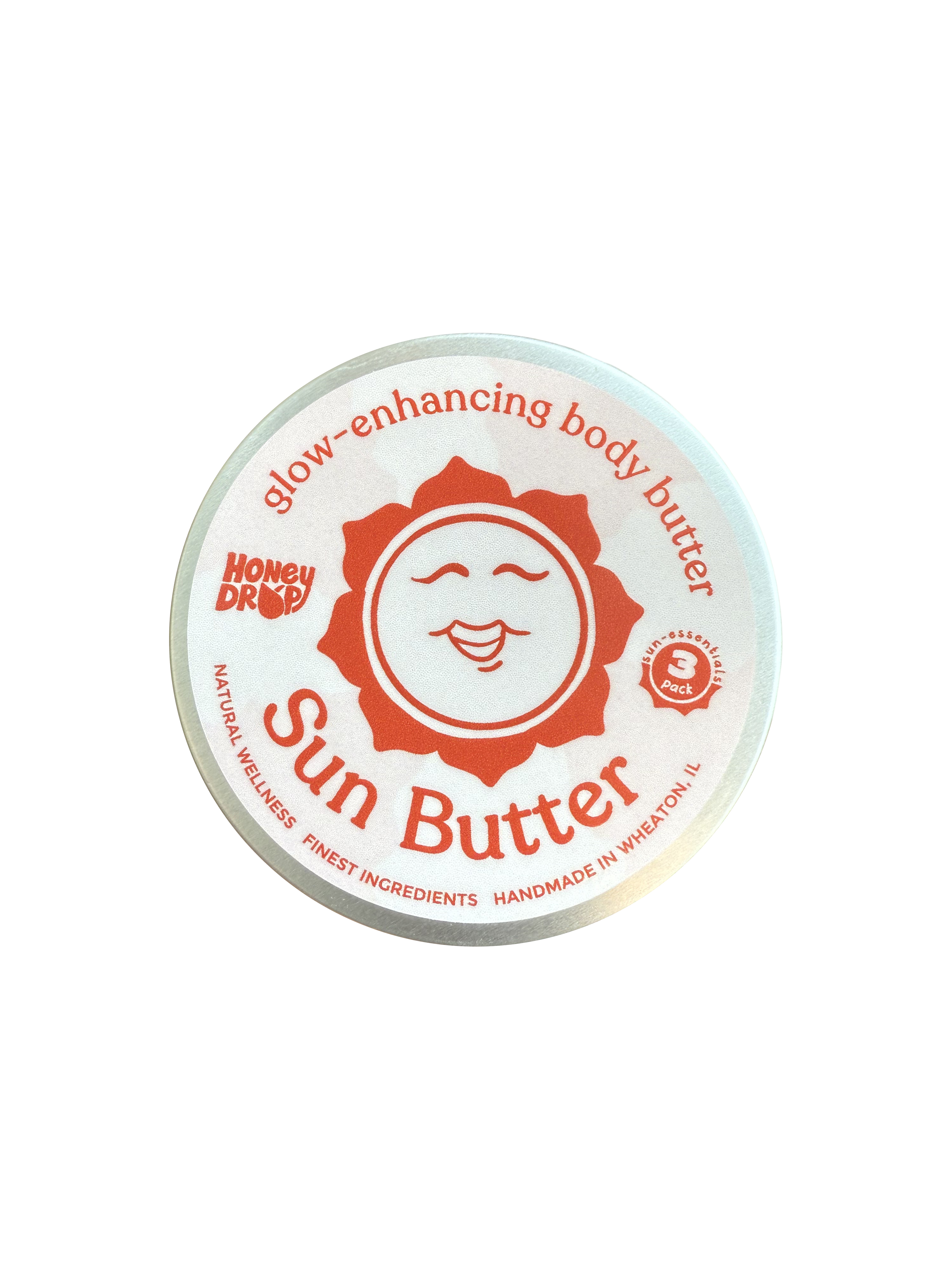 HoneyDrop - Wholesale Body Balm/Butter - Sun Butter – Body Butter for Natural Tanning (4 oz)1