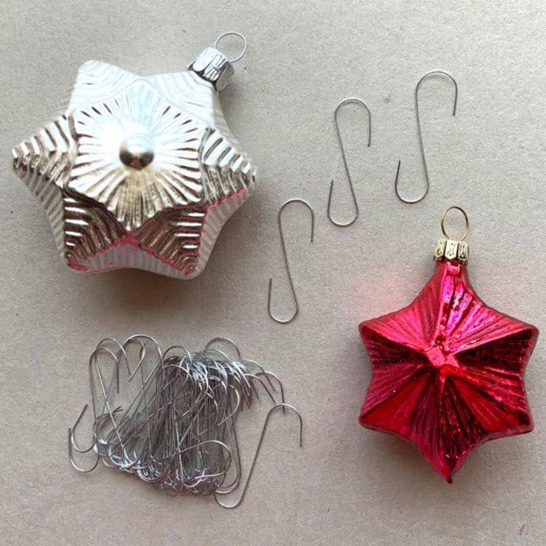 Innovarix - Wholesale Safety Pin - Silver Ornament Hooks - Decorating Hangers 300ct4