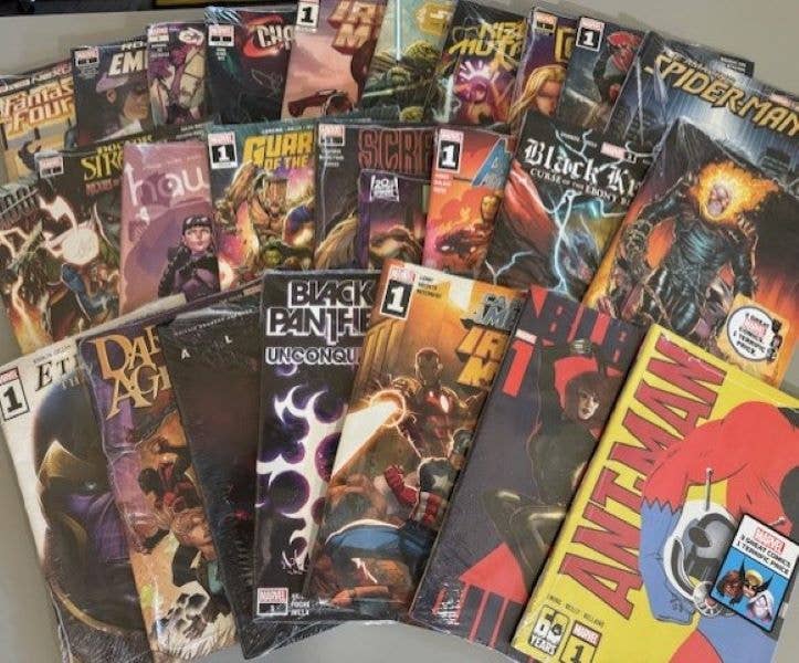 Wildwood Enterprises LLC - Wholesale Comic Book - Marvel Assorted 3ct. Comic Book Pack Lot - (25) 3ct. Packs1