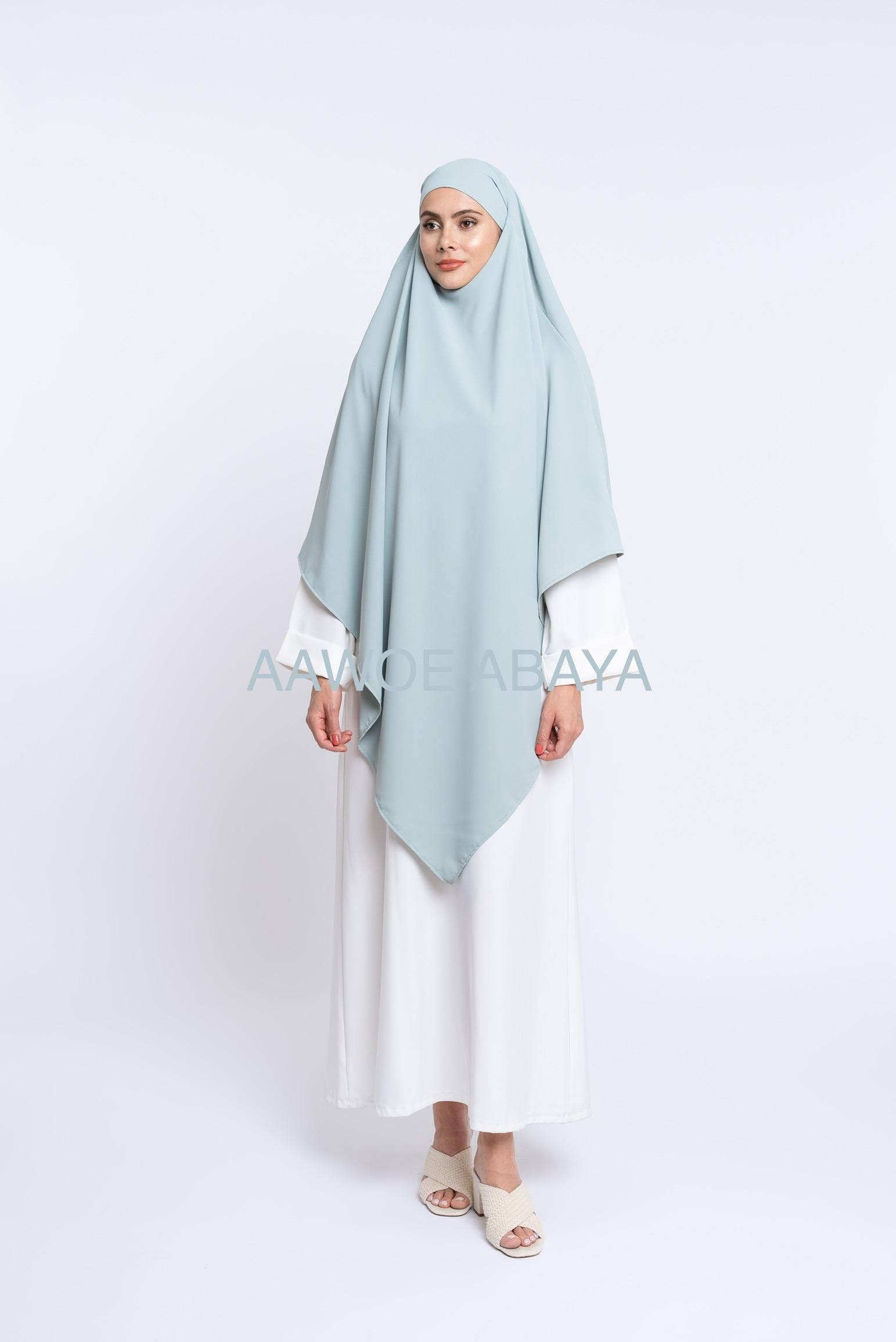 Aawoe Abaya - Vente Hijabs – femme - Khimar Maya Long Pointu - 2143-KH5