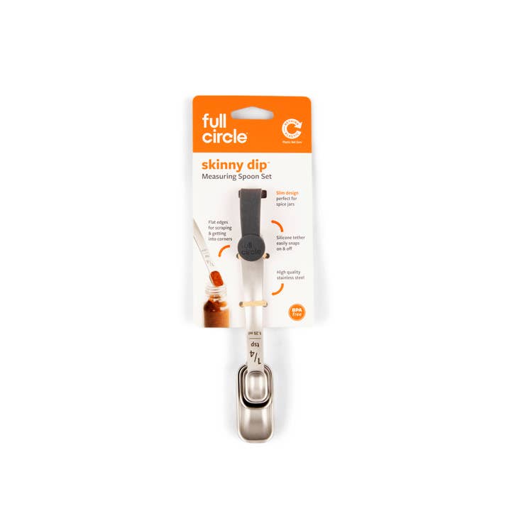 Full Circle Home - Wholesale Measuring Spoon - Skinny Dip - Measuring Spoon Set